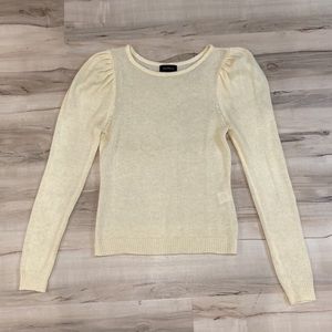 Majorelle Cream Sweater Sz M